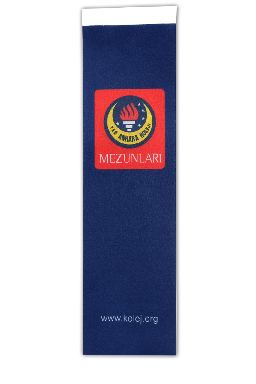 LACİVERT LOGOLU MASA BAYRAĞI