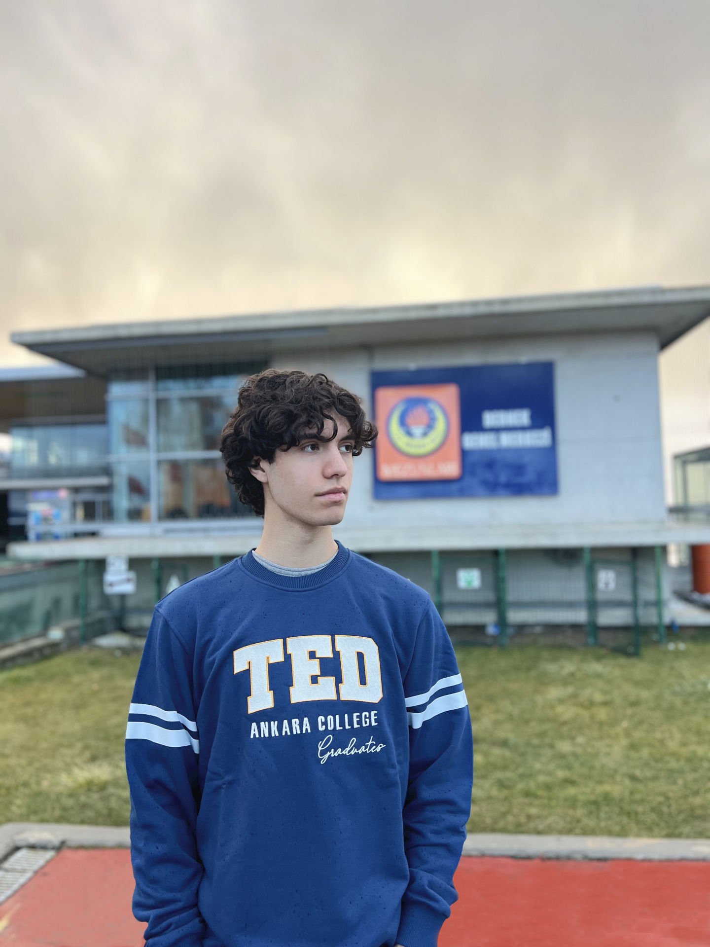 COLLEGE MAVİ SWEATSHIRT