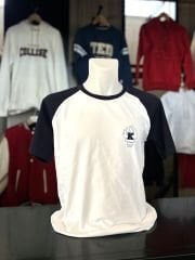 K MEŞALE LOGOLU BEYAZ T-SHIRT