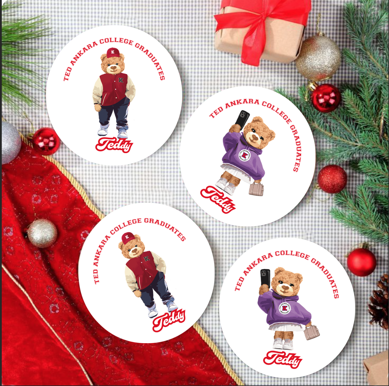 Teddy BASKILI BARDAK ALTLIĞI
