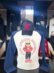 TEDDY YUVARLAK YAKA UZUN KOLLU T-SHIRT